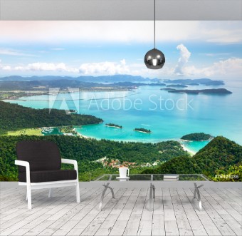 Picture of Tropical Langkawi Island landscape Malaysia